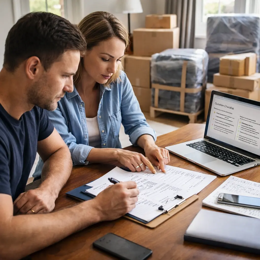 Questions to ask before Tasmania household goods leave the mainland with freight and delivery planning