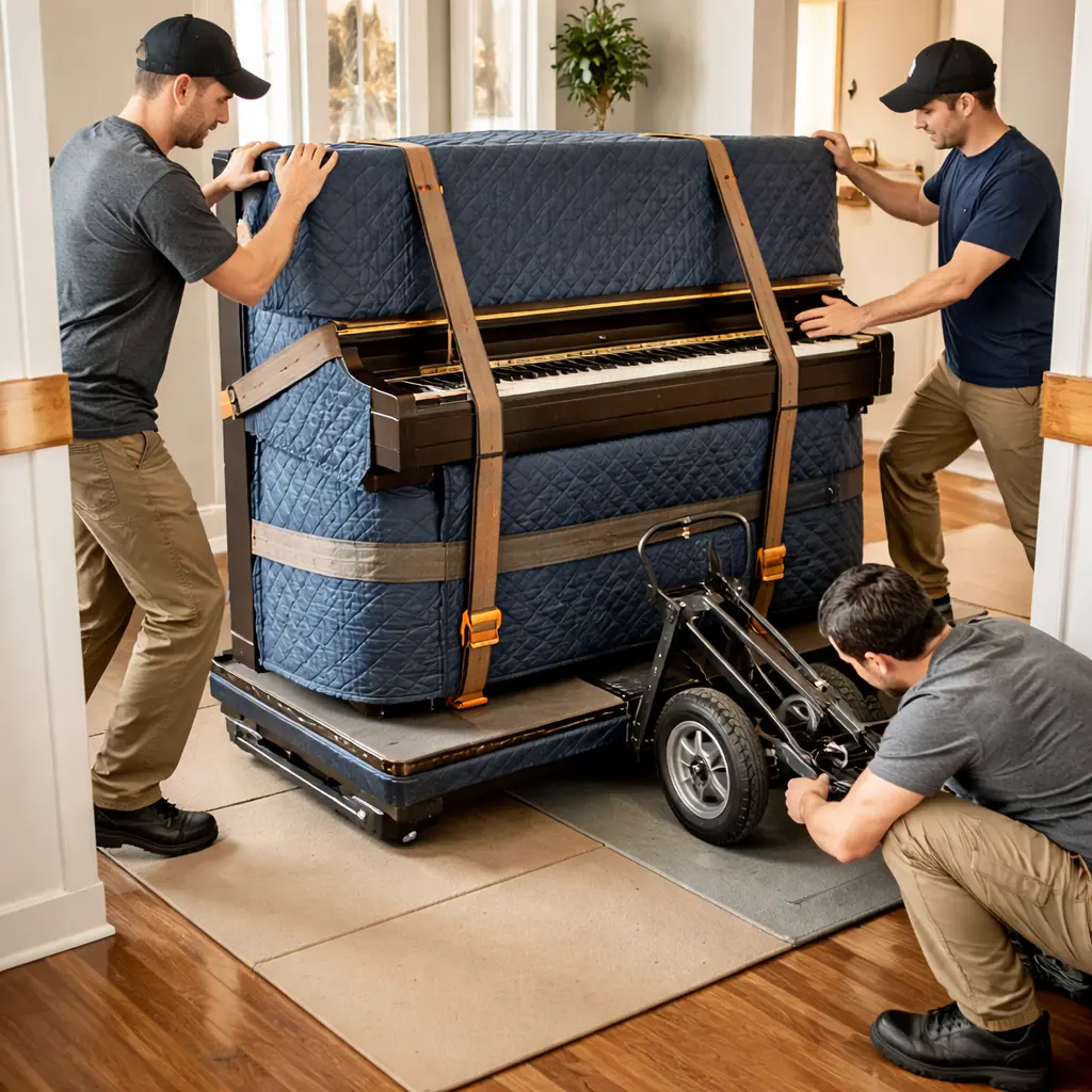 Specialty item interstate removalists from Tasmania for pianos, antiques, high-value items, electronics and vehicle or motorbike transport